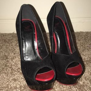 Black And Red Stilettos